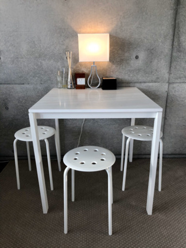 【椅子4脚✨】IKEA スツール