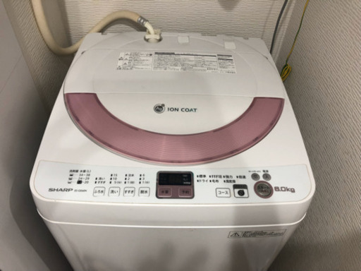 2014年製シャープの洗濯機