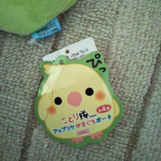 新品！ことり隊のがまぐちポーチの画像