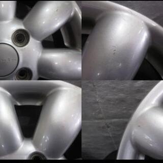 決まりました。スズキラパン純正アルミ　シルバー　センターキャップステッカータイプサービスします。の画像