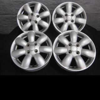 決まりました。スズキラパン純正アルミ　シルバー　センターキャップ...