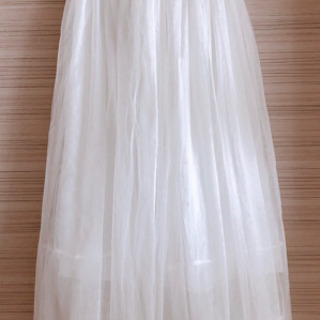 マタニティフォト衣装/未使用品/1000円/チュールスカート/タ...