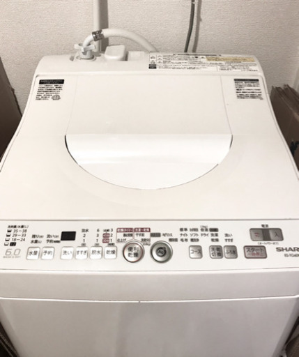 洗濯乾燥機  SHARP  ES-TG60L