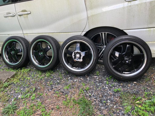 値下げ❗️165/50-16、5.5J ガリ傷なし、バリ溝、美品