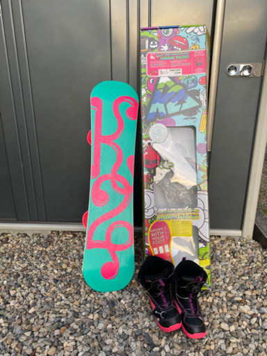 キッズスノーボードセット