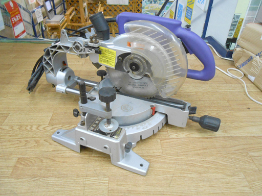 YAMAZEN/山善 スライド卓上切断機 YSC-210 210mm 回転動作確認済み 電動工具  ☆ PayPay(ペイペイ)決済可能 ☆ 札幌市 清田区 平岡