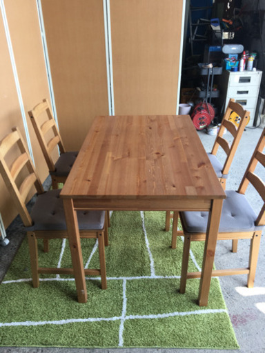 ☆ダイニングテーブルセット☆IKEA☆キレイです