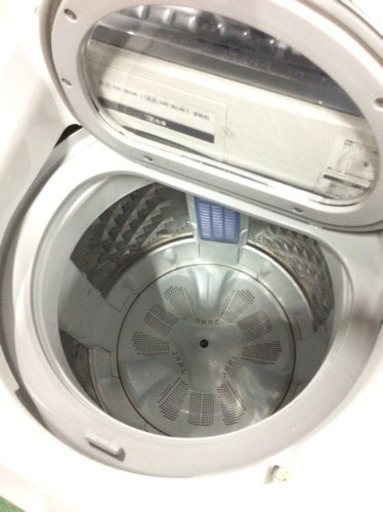 新しめでカッコいい♪ 乾燥機能付大型洗濯機 　パナソニック　 8.0/4.5kg ★送料無料地域あり★ ♪2人暮らし、ファミリーにオススメ