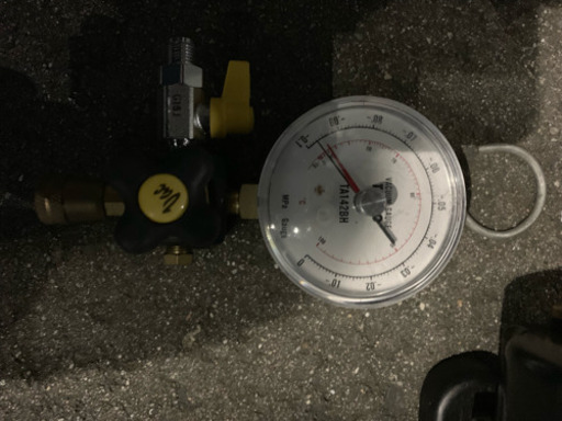 タスコ真空ポンプ、メモリゲージ付き