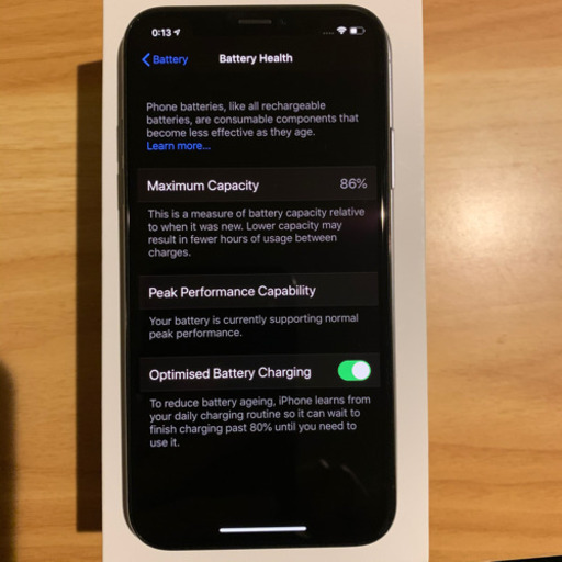 iPhone X 64GB SIMフリー 液晶ガラスカバー付き
