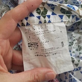 IKEA　イケア　掛け布団カバー&枕カバー×2の画像