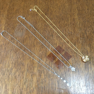 ※ネックレスsilver & GOLDタイプ 3コセット◇ 