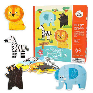 子供パズル; 野生動物; 18ピース; クリエイティブ 3歳以上（並行輸入品）の画像