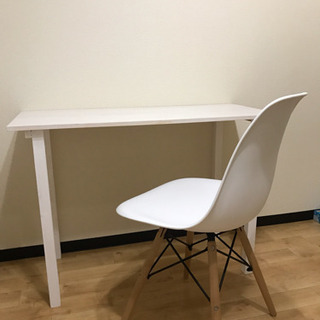 イームズチェア、デスク100×45,H70