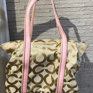 【交渉中】値下げ coach ショルダーバッグ 希少 ピンク