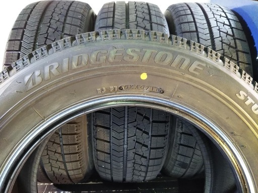 冬16インチ  2018年【~95％富山】 VRX 215/60R16 ブリヂストン 日本製【点検OK】冬最強シリーズの ブリザック 4本 ヴェゼル マークX エスティマ CX-3 オデッセイ