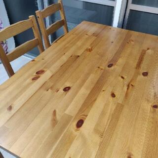 〈再掲載〉IKEAデスク&チェア（2つ）