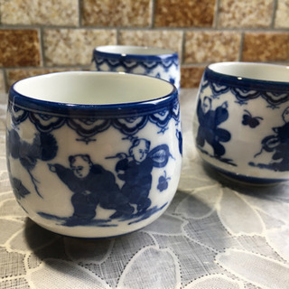 中華柄 湯呑み 30個セット