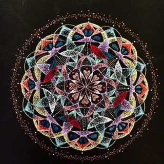 点描曼荼羅体験の画像