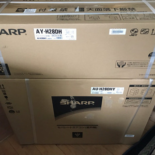 取付込み シャープ2.8k HITACHI RAS-JT36JE7 2019年製 ～15畳