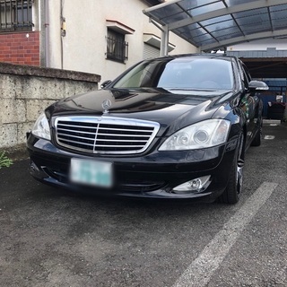ベンツS550ロング黒