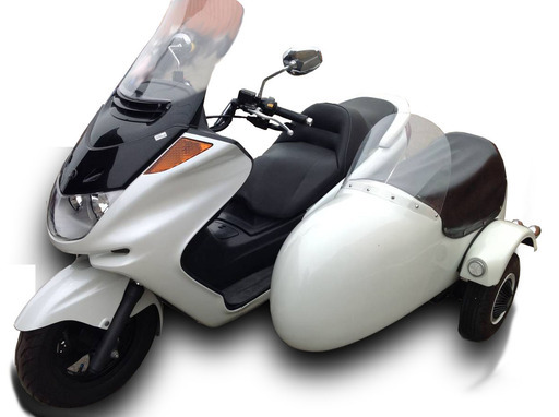 ★ヤマハ★マジェスティ250 サクマエンジニアリングサイドカー★5連メーター★SG03J★「条件付き格安販売」「引き取り限定」