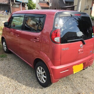 日産　モコ　H23年　車検長いR２年12月　148000ｋ　ピンク　2WDの画像