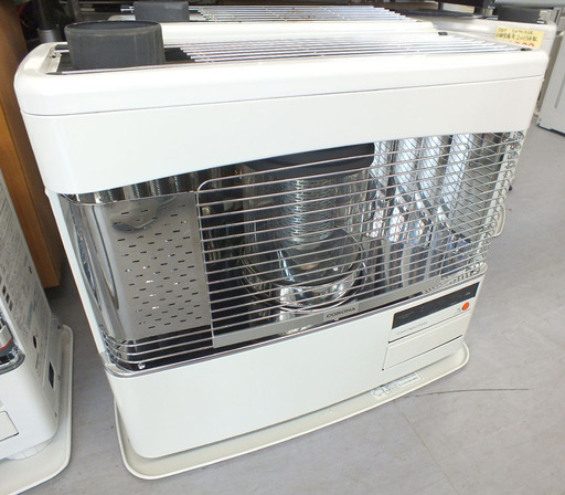 分解整備済 CORONA コロナ  煙突式ストーブ RVD-70BFS 2017年 ホワイト ￥43800- PayPay可 手稲リサイクル
