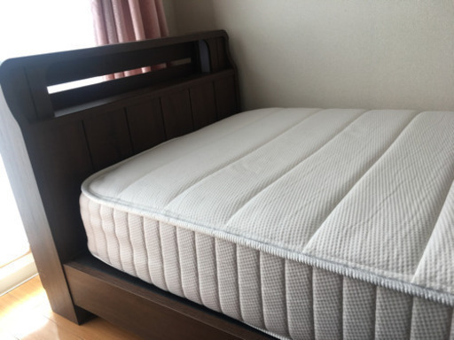 【値引き可能】シングルベッドフレーム&マットレス