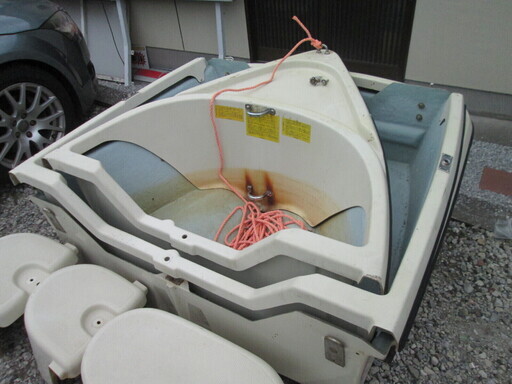 小型2馬力～６馬力　FRPボート　３分割　２馬力免許不要