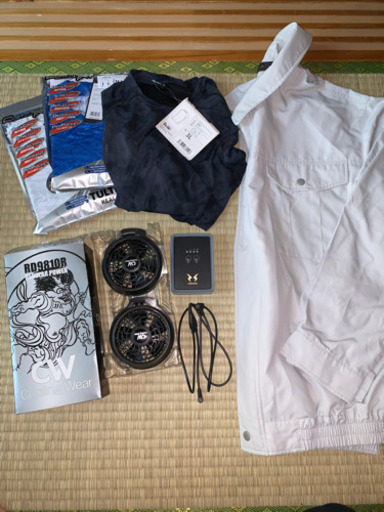 新品空調服　インナー　ファン　セット