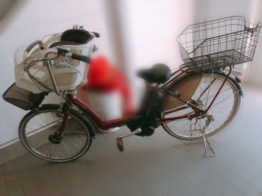 電動自転車 子供乗せ カゴあり