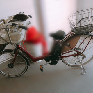 電動自転車 子供乗せ カゴあり