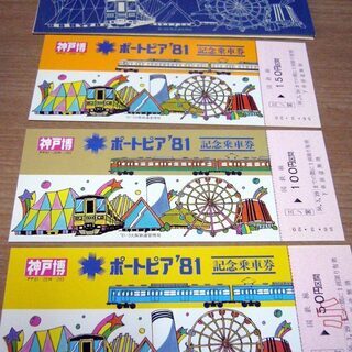 記念乗車券【ポートピア'81】