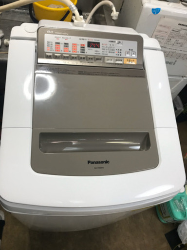 A1833☆カードOK☆パナソニック2016年製8.0kg乾燥付き洗濯機
