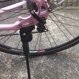 引取限定 自転車　4.3万 良品!! MERIDA CROSSWAY TFS 50 size:410 メリダ クロスウェイ クロスバイク ピンク 3×7 21段変速 自転車 shimano　中古 の画像