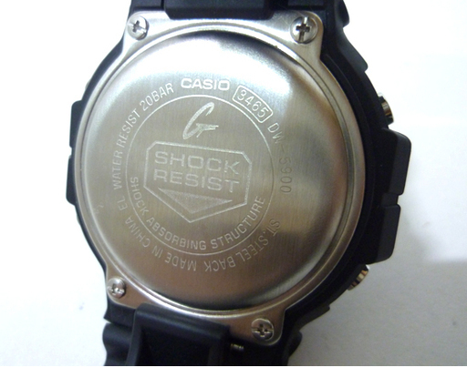美品 CASIO カシオ G-SHOCK DW-5900-1JF 3465 ブラック 札幌市 白石区 東札幌