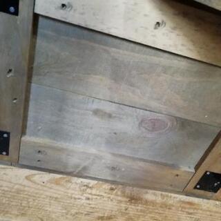 木箱 2点の画像