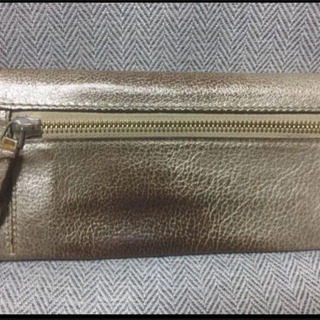 Chloe クロエ 長財布 ゴールドの画像