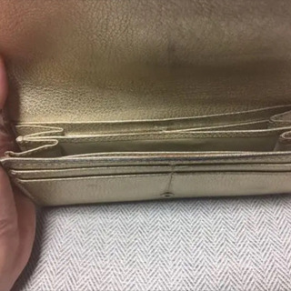 Chloe クロエ 長財布 ゴールドの画像