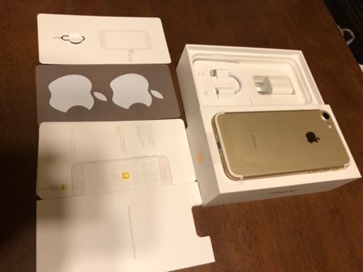 超美品！iPhone7 32GB ゴールド SIMフリー