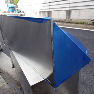 ※未使用品※◆ステンレス平棚／吊棚／三角棚◆W1310xD500◆24の画像