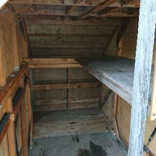 小屋 物入れ 軽トラック荷台箱の画像