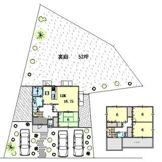 土地が１０２坪付の新築戸建、自由設計あり！込々２８８０万円！駐車...