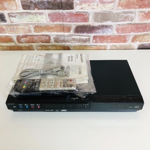 即日受渡可 ◎SHARP 3D対応ブルーレイレコーダー BD-H50  500GB 5500円