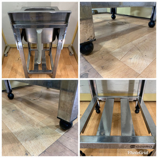 業務用 ステンレス 1層シンク流し台 W400xD450xH800mm