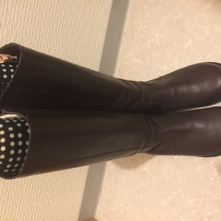 女性用ロングブーツ（一回ちょこっと使用）