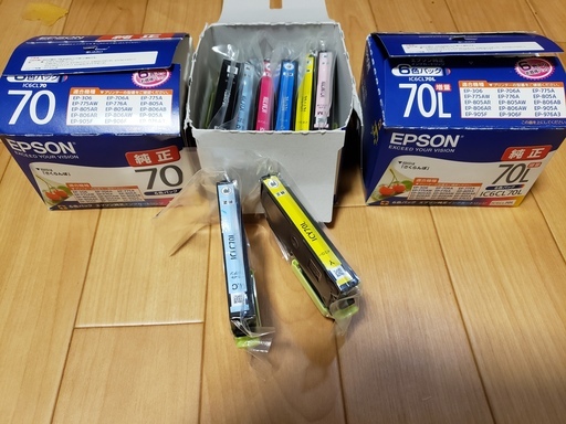 エプソンインク6色セット×3箱