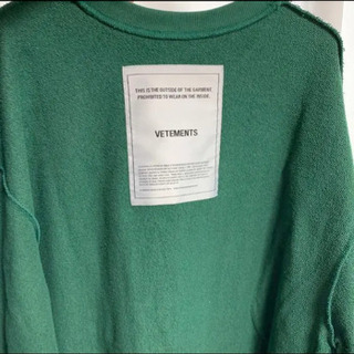ヴェトモン vetements メンズ トップス スウェット・トレーナーの画像