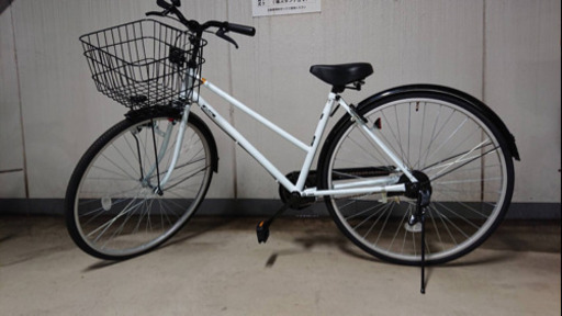 交渉中【ほぼ新品】ママチャリ 自転車 シティサイクル 変速なし